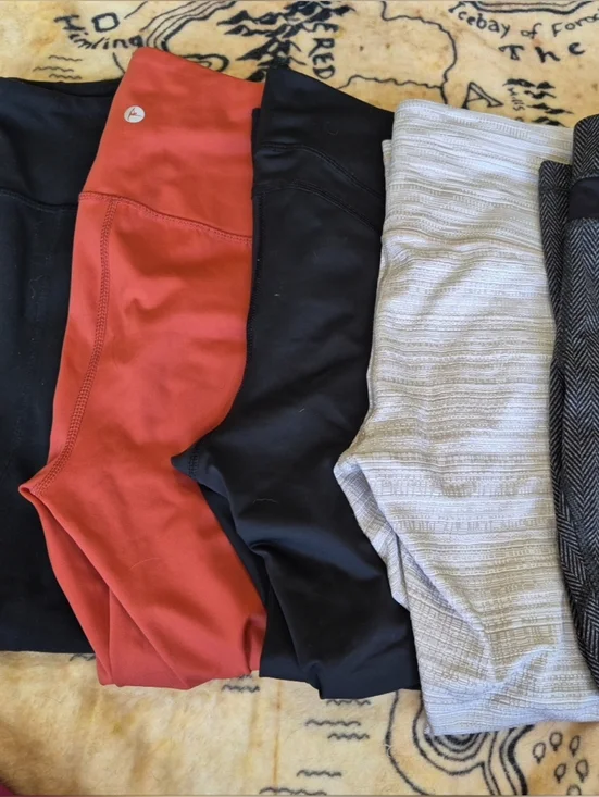 Women's Size Small/4 & 6 Athletic Leggings Lot Lululemon Nike Athleta - Picture 1 of 6